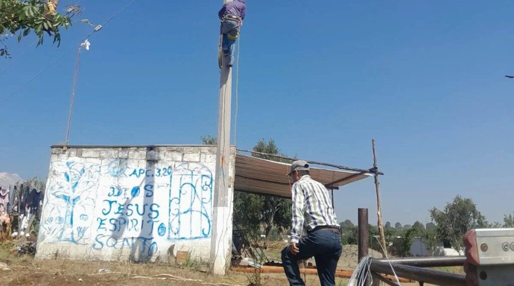Domingo Arenas Ilumina su Futuro con Rehabilitación del Alumbrado Público