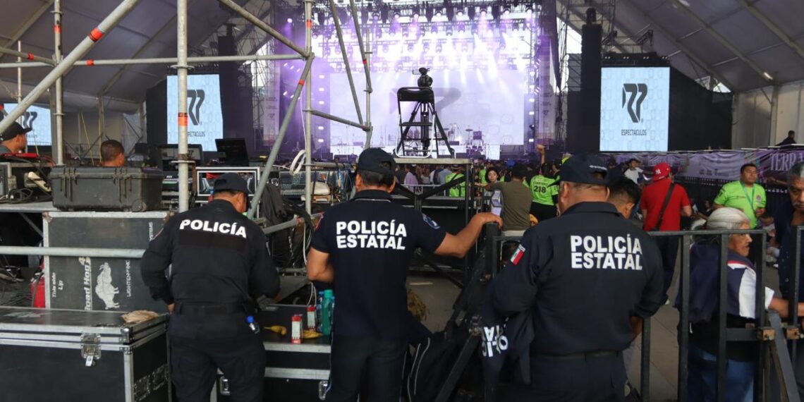 Refuerzan seguridad en Feria de Puebla 2025 con más de 2 mil elementos