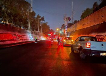 Noche de alcoholímetros en Cuautlancingo deja 3 detenidos y 43 vehículos asegurados