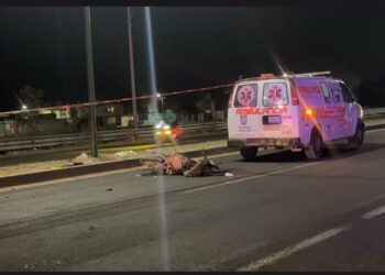 Motociclista muere tras ser atropellado por vehículo que se dio a la fuga en Tecamachalco
