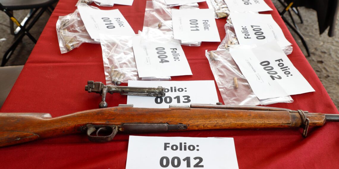 Arranca en Puebla el programa “Sí al Desarme, Sí a la Paz”