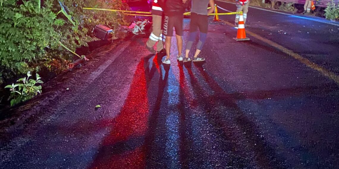 Motociclista de Teziutlán pierde la vida tras ser arrollado en la Amozoc–Nautla, a la altura de Tlatlauquitepec