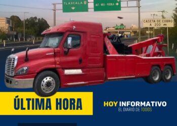 Operadodores de grúas en Texmelucan, bajo investigación por nexos con robo de carga