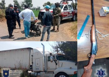 SSC de Huejotzingo reporta tres importantes aseguramientos gracias a operativos coordinados