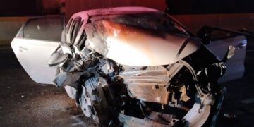 Fallece presunto elemento de la Guardia Nacional en accidente sobre la autopista México-Puebla