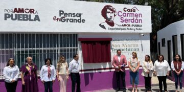 Alejandro Armenta entrega apoyos alimentarios y de infraestructura en Tlahuapan