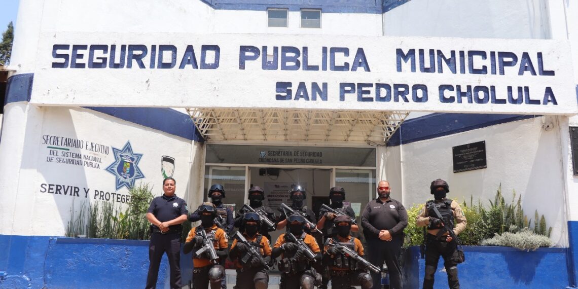 San Pedro Cholula refuerza profesionalización policial con capacitación