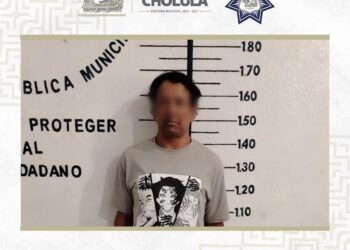 Detienen en San Pedro Cholula a presunto acosador identificado en redes sociales