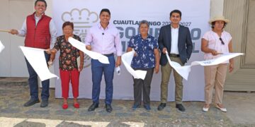 Inicia obra de pavimentación en Cuautlancingo