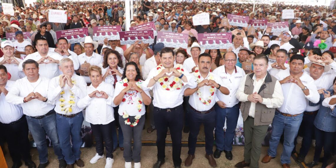 Arranca en Huaquechula el programa más grande en la historia de Puebla a favor del campo
