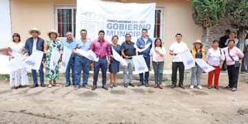 Inicia pavimentación en Sanctorum y Nuevo León: Omar Muñoz continúa maratón de obras en Cuautlancingo