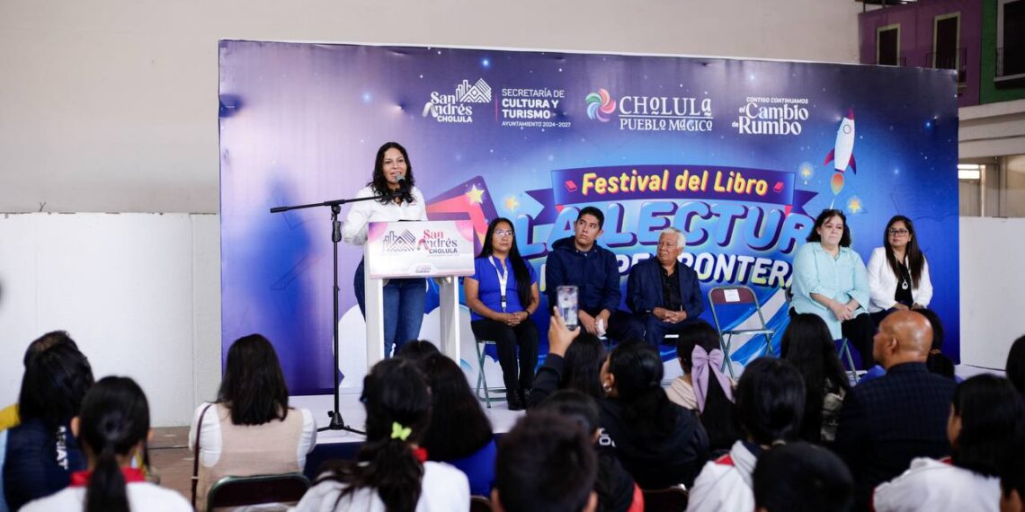 San Andrés Cholula impulsa la lectura con su Primer Festival del Libro: “La Lectura Rompe Fronteras”