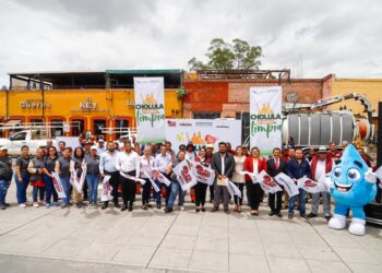 Arranca en San Pedro Cholula el programa “Cholula Te Quiero, Cholula Te Quiero Limpia”