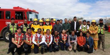 Cuautlancingo ya cuenta con camión de bomberos y equipo nuevo: Omar Muñoz