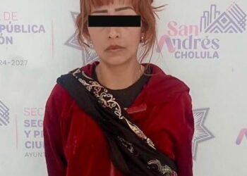 Detiene Policía de San Andrés Cholula a presunta responsable de robo a comercio