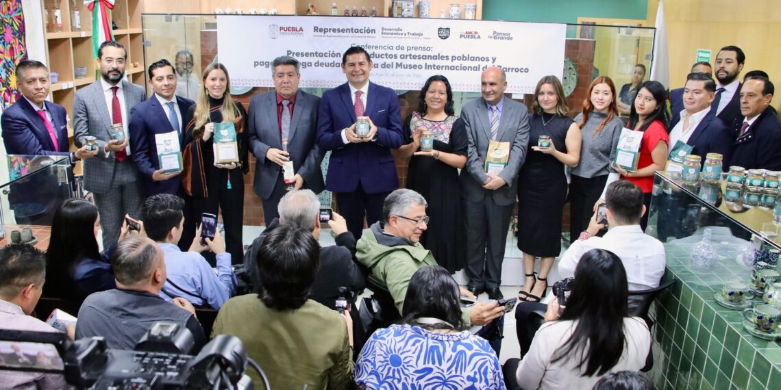 Desde CDMX, Gobierno de Puebla confirma cancelación de mega deuda del Museo Barroco y presenta Café Soluble “Puebla Cinco de Mayo”