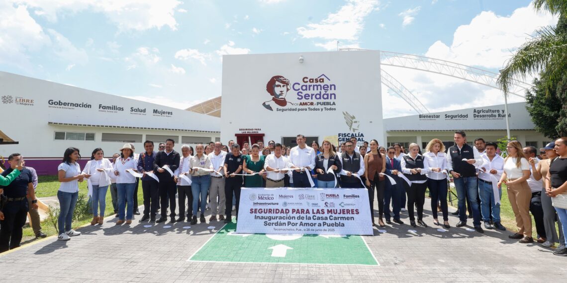 Seguridad para las mujeres, gobernador Armenta inaugura Casa Carmen Serdán número 18