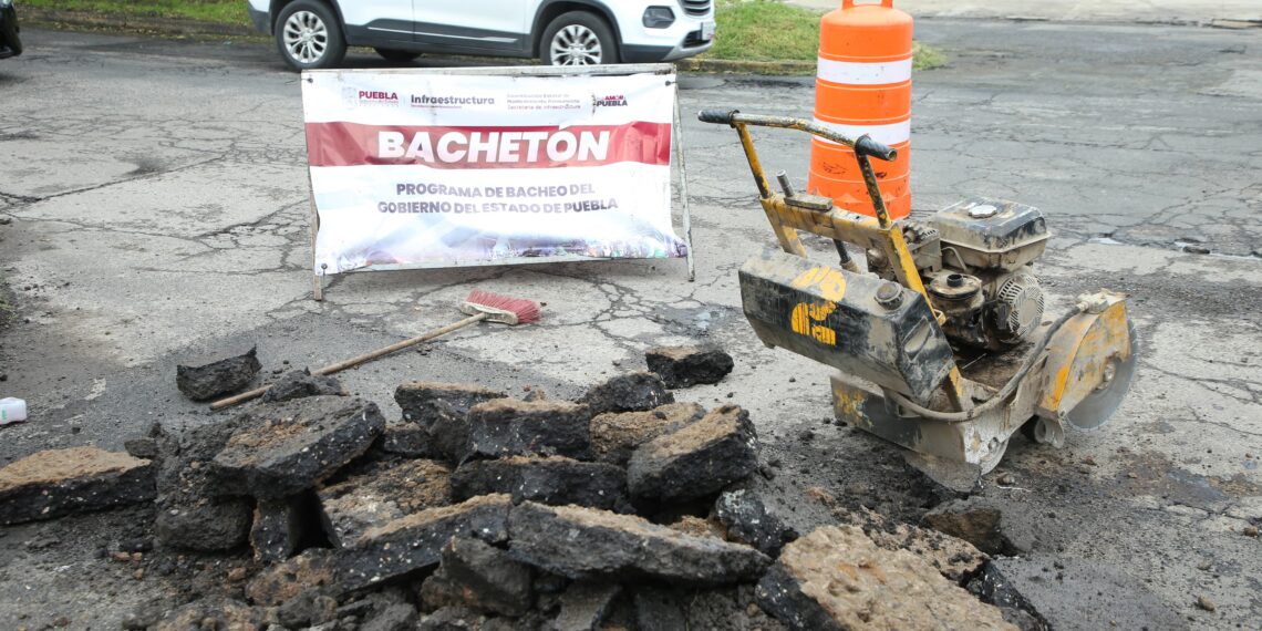 Con Programa Bachetón, Puebla capital avanza en la dignificación de sus calles