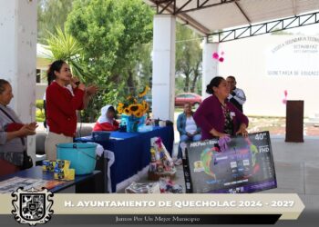El Ayuntamiento de Quecholac participa en festivales del 10 de mayo en La Compañía de Jesús y San Simón de Bravo