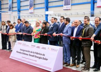 Cumple Armenta compromiso de campaña al inaugurar la Fábrica de Paneles Solares “Tonalli”