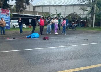 Muere motociclista sobre la federal a Atlixco