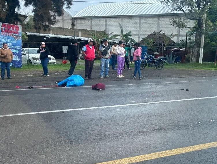 Muere motociclista sobre la federal a Atlixco