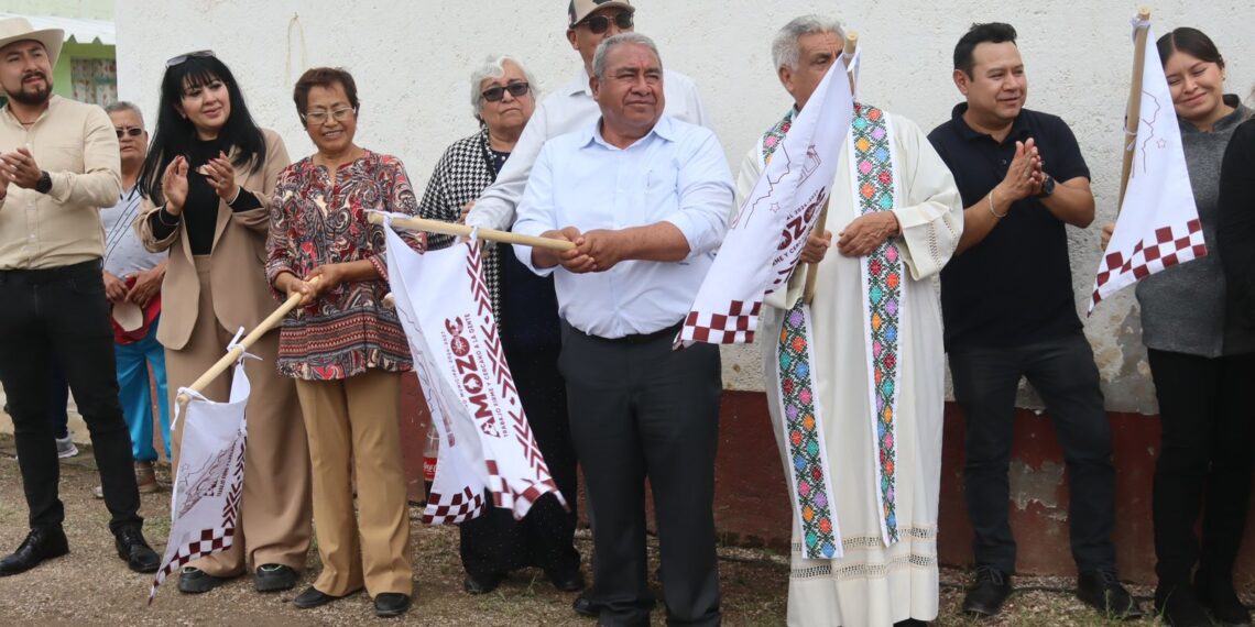 Inicia Severiano de la Rosa obras en Amozoc