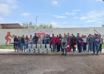 Logran pintura para secundaria en Huejotzingo