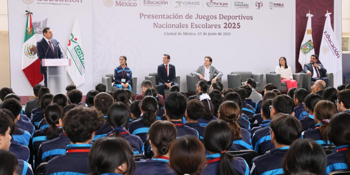 Puebla será sede de los Juegos Deportivos Nacionales Escolares 2025