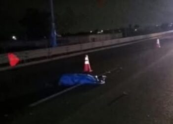 Muere persona atropellada en la autopista Puebla-Orizaba a la altura de Amozoc