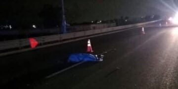 Muere persona atropellada en la autopista Puebla-Orizaba a la altura de Amozoc