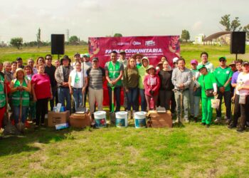 Gobierno de Huejotzingo impulsa mega faena comunitaria en «Paseo de los Sauces»