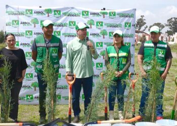 Inicia campaña “Reforestación Verde” en Huejotzingo con más de 300 árboles plantados
