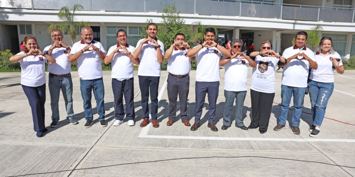 Cuautlancingo da la bienvenida a la primera generación del CBTIS 300 en San Lorenzo Almecatla