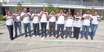 Cuautlancingo da la bienvenida a la primera generación del CBTIS 300 en San Lorenzo Almecatla