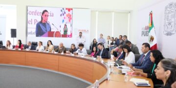 Puebla respalda postura de la presidenta Claudia Sheinbaum ante redadas migratorias en EE. UU.