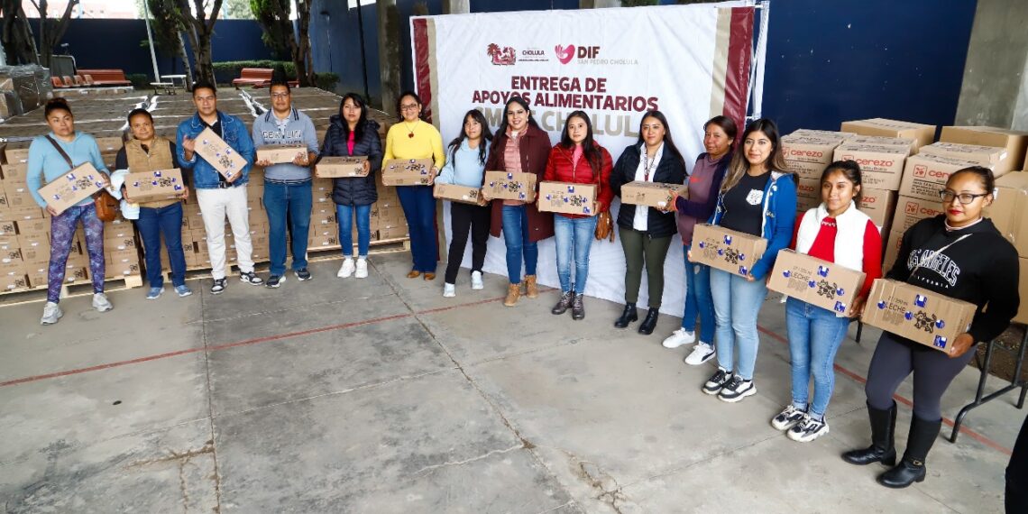 Gobierno de Tonantzin Fernández impulsa educación y nutrición infantil en San Pedro Cholula