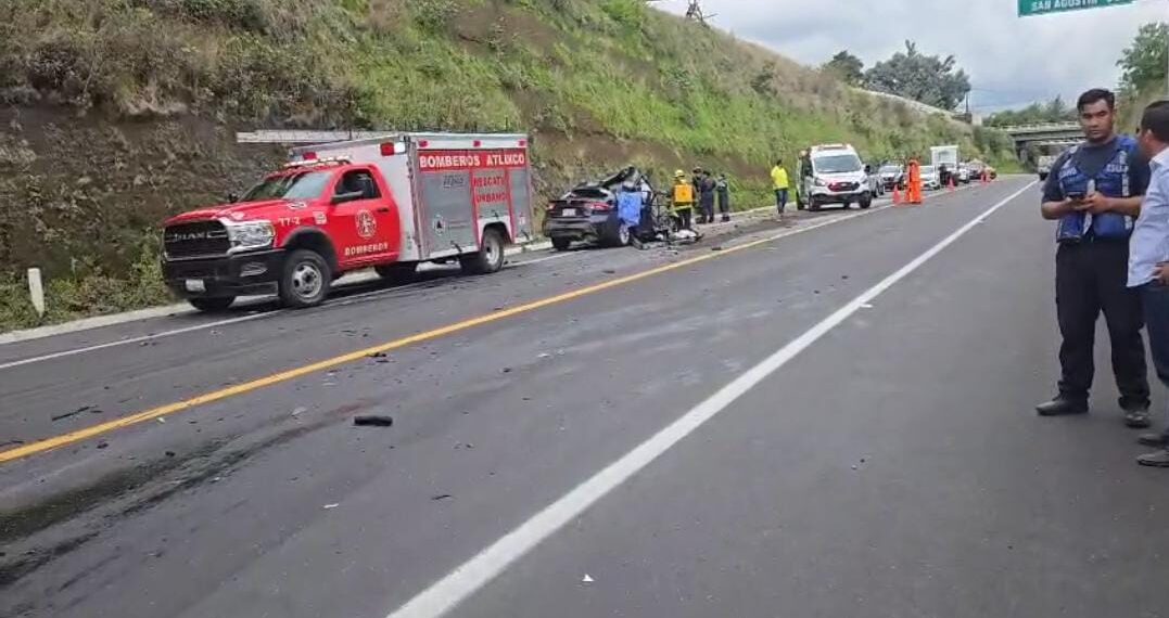 Accidente mortal en la autopista Siglo XXI