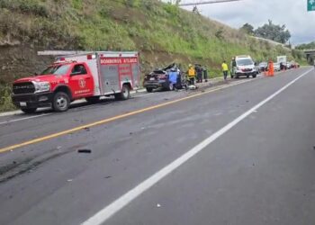 Accidente mortal en la autopista Siglo XXI
