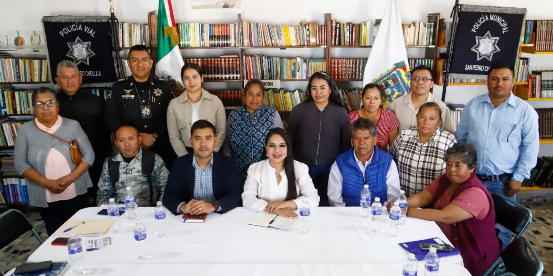 Tonantzin Fernández reafirma su compromiso con la seguridad en San Agustín Calvario