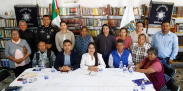 Tonantzin Fernández reafirma su compromiso con la seguridad en San Agustín Calvario