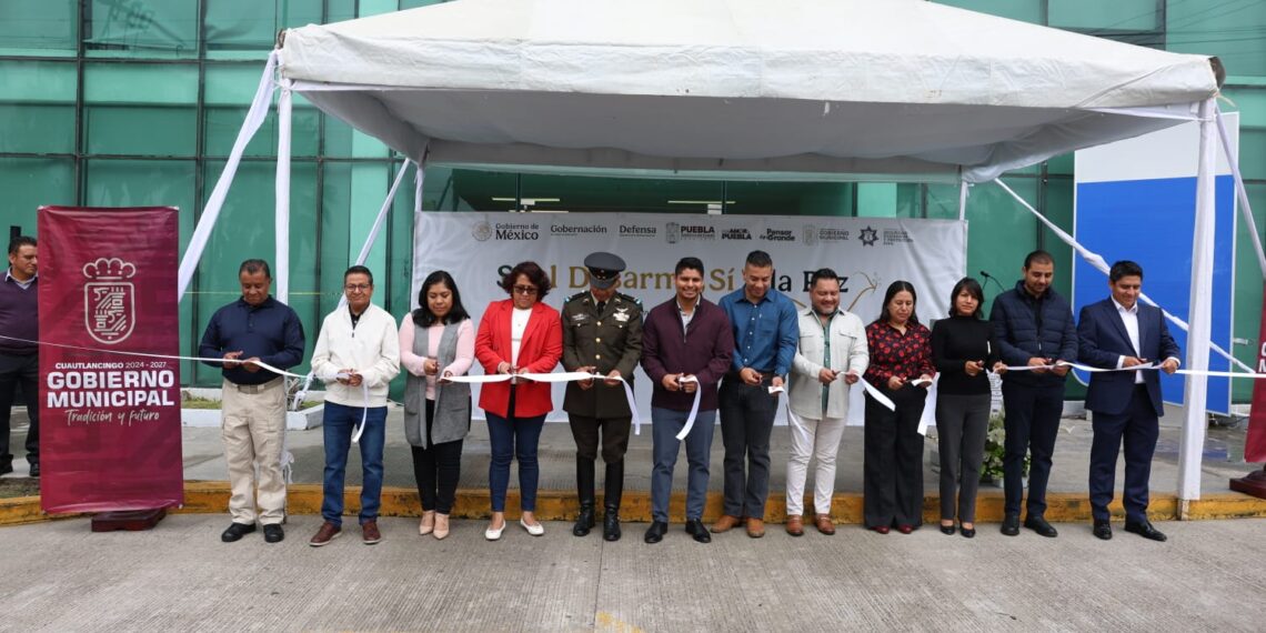 Encabeza Omar Muñoz arranque de la campaña de canje de armas de fuego, «Sí al Desarme, Sí a la Paz”