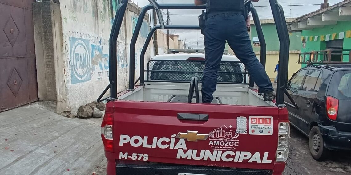 Detienen a presunto ladrón en Chachapa, Amozoc