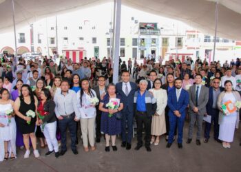 “Sí, acepto con orgullo”: celebra Huejotzingo la primera boda comunitaria de la administración