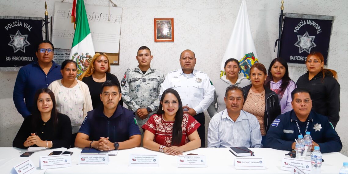 Gobierno de Tonantzin Fernández fortalece acciones de seguridad en las juntas auxiliares