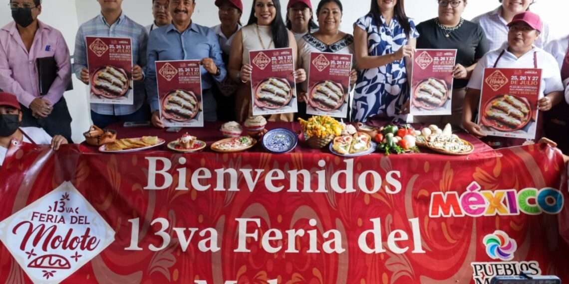 Tonantzin Fernández anuncia la 13ª Feria del Molote en San Pedro Cholula