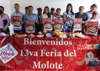 Tonantzin Fernández anuncia la 13ª Feria del Molote en San Pedro Cholula