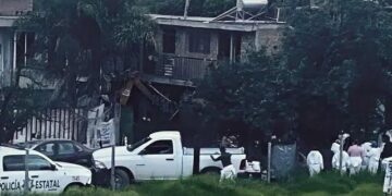 Catean anexo en Coronango; hallan restos humanos