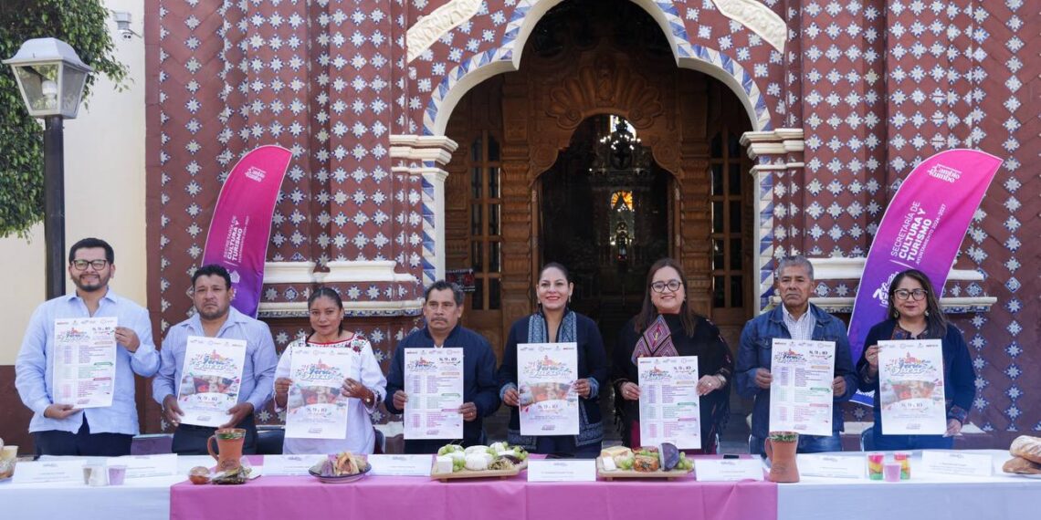 Presenta Lupita Cuautle 24ª Feria del Queso en Santa María Tonantzintla