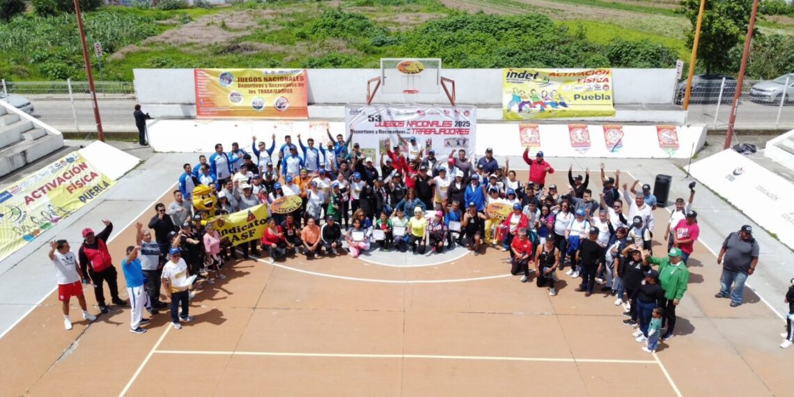 San Pedro Cholula es sede de los 53 Juegos Deportivos y Recreativos de los Trabajadores – Etapa Estatal